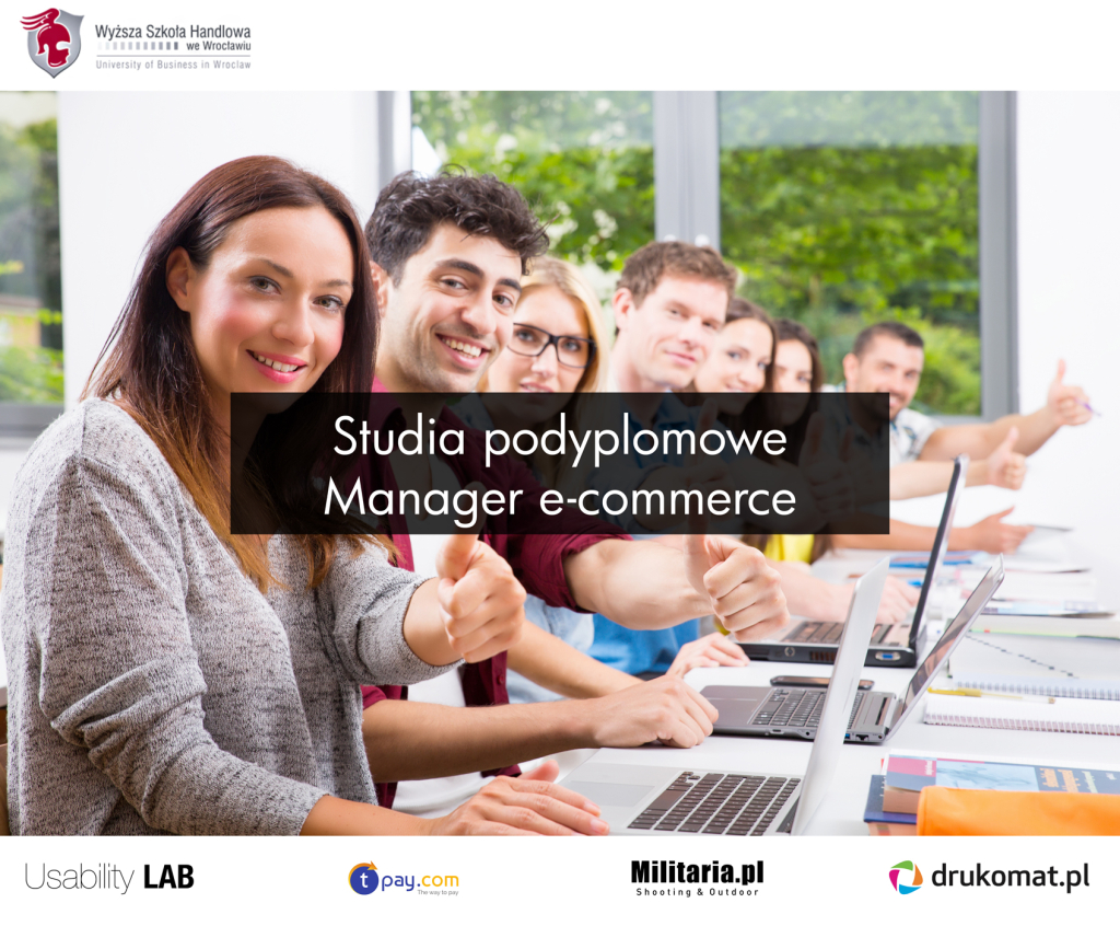 Studia podyplomowe "Menedżer e-commerce" logo